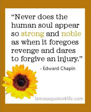Quotes About Revenge and Forgiveness
