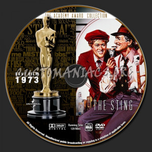 The Sting Movie Dvd Label