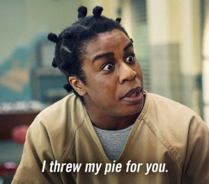 Orange is the new black. My girl Crazy Eyes. Suzanne.