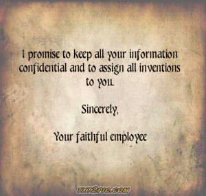 Funny Quotes About Confidentiality