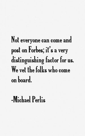 Michael Perlis Quotes & Sayings