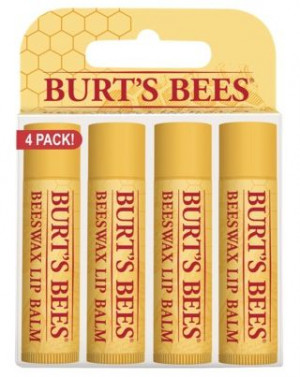 Lip Balm, 4 Pack, Bees Lips, Burts Bees, Lips Balm, Beeswax Lips ...