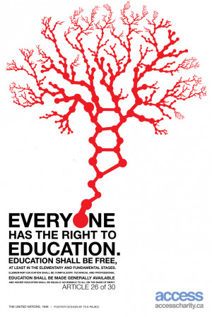 Right To Education Right to education poster