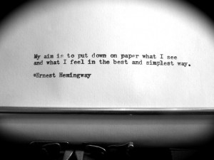 Ernest Hemingway