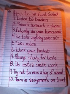 How To Study To Get Good Grades