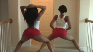 yoga pants twerk gif