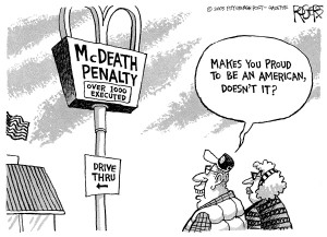 More cartoons about capital punishment HERE