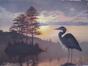 Louisiana Morning, Oil by Shelley Tatum