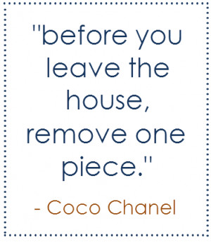coco chanel quotes about love