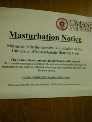 It seems that Umass Amherst will have to add a plumbers degree to ...