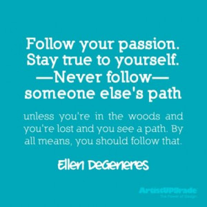 love ellen she s hilarious passionate and wise in this quote ellen ...