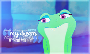 ... , princess, princess and the frog, quote, quotes, tiana, without, you