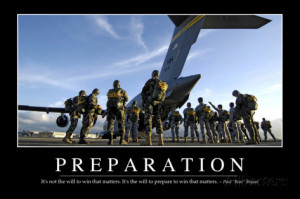 Preparation: Inspirational Quote and Motivational Poster Photographic ...