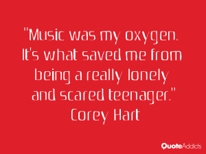 Music was my oxygen It 39 s what saved me from being a really lonely ...