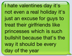 Love Quote : I Hate Valentine’s Day
