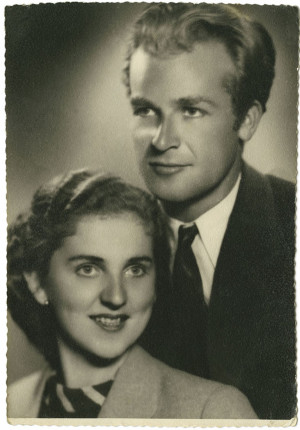 Alija,and his wife as young