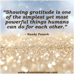 Showing gratitude is one of the simplest yet most powerful things ...