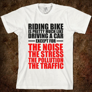 Riding Bike TShirt Design