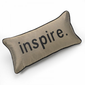 Edie Inc. Pillow Talk ''Inpsire'' Decorative Pillow