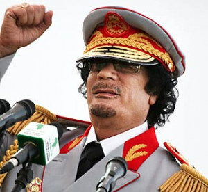 Moammar Gadhafi's death October 2011 celebrity quotes