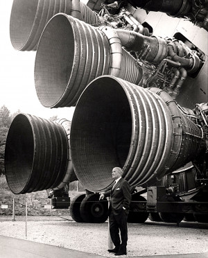 on display at the U.S. Space & Rocket Center in Huntsville, Alabama ...