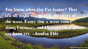 Favorite Jennifer Ehle Quotes