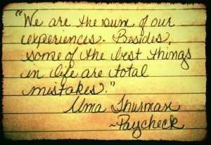 From the movie 'Paycheck'