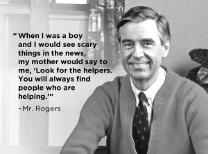 Fred Rogers Helpers Quote