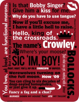 Supernatural - Crowley quotes