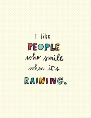 Smile in the Rain