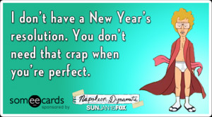 Funny new years resolutions, napolian dynomite quotes