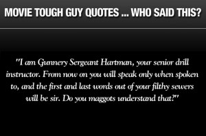 Movie Tough Guy Quotes