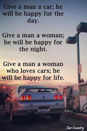 Cars & Women... Recipe for happiness