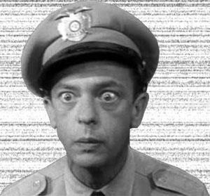 Barney Fife - Don Knotts Famous Barney Fife quotes: http://www.imdb ...