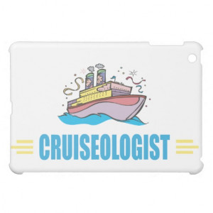 Funny Cruise Ship iPad Mini Cases