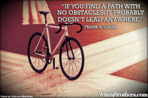 ... quote #inspiration #motivation #wheelbrothers See more cycling quotes