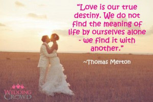 We do Find the meaning of our lives with another! What do you think?