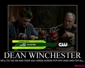 Supernatural Dean and the CW