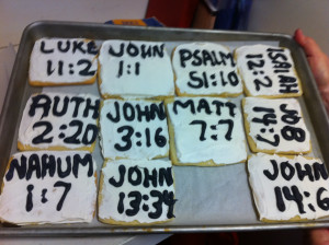 bible verse cookies