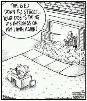 Friday Funny: Dogs doing their business