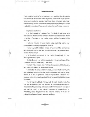 Monk tpb updated 11 10 05 4 39 PM Page vii ACKNOWLEDGEMENTS The Monk