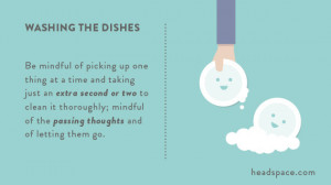 Mindfulness While Washing The Dishes