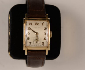 ... , Gold Wristwatch, Gentleman Gold, Dietrich 19Th, 1950 S 300 500