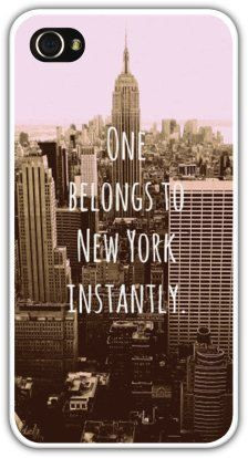 NYC iPhone Case New York Quote iPhone 4/4s by MiaBellaVitaPhoto, $(40 ...