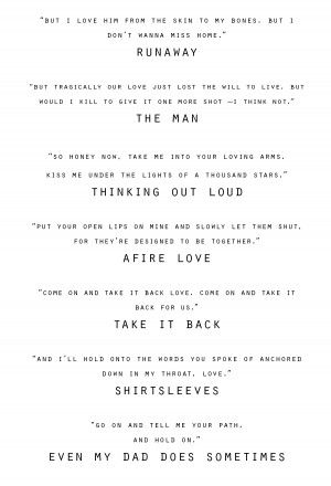 Back > Quotes For > Song Quotes Ed Sheeran