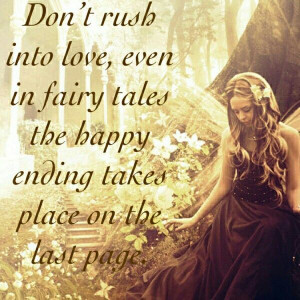 Don't rush love