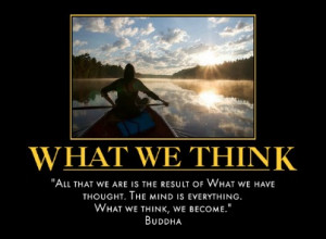 All that we are is the result of What we have thought. The mind is ...