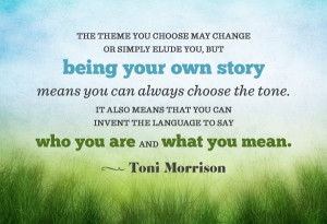 ... people, I offer you 10 inspiring Toni Morrison quotes via Pinterest