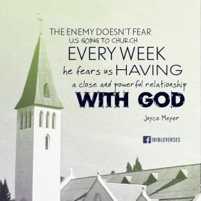 Going to Church not just to be another face n the crowed... To grow ...