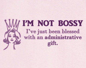 Popular items for i'm not bossy